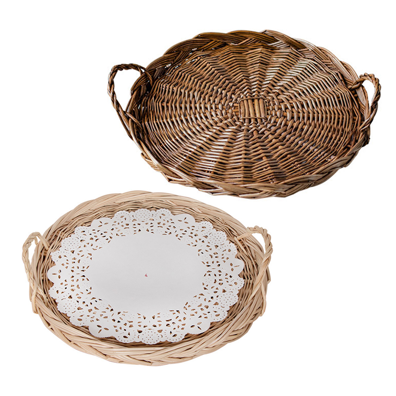 Rattan Tray Handle - Vietnamese Wicker Basket Rattan Storage Tray