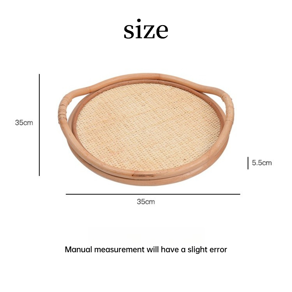 Natural Rattan Woven Tray, Sto – Rattan Tray Handle recenzja i cena