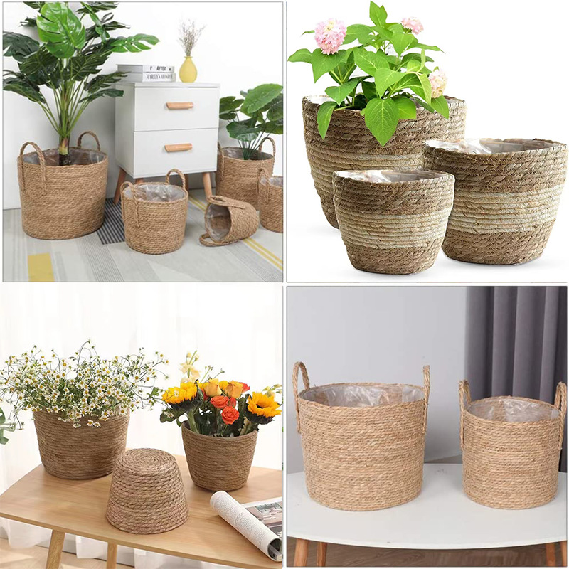 1PC Handwoven natural rattan h – Rattan Tray Handle recenzja i cena