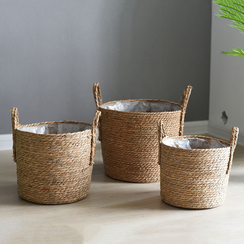 1PC Handwoven natural rattan h – Rattan Tray Handle recenzja i cena