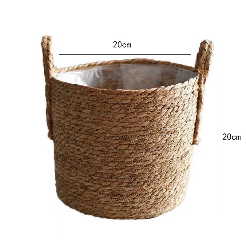 1PC Handwoven natural rattan h – Rattan Tray Handle recenzja i cena