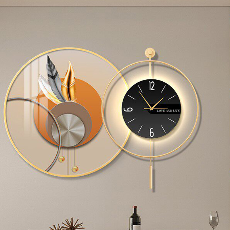 Led Art Mural Wall Watch Luxur – Interior Design Vintage Modern recenzja i cena