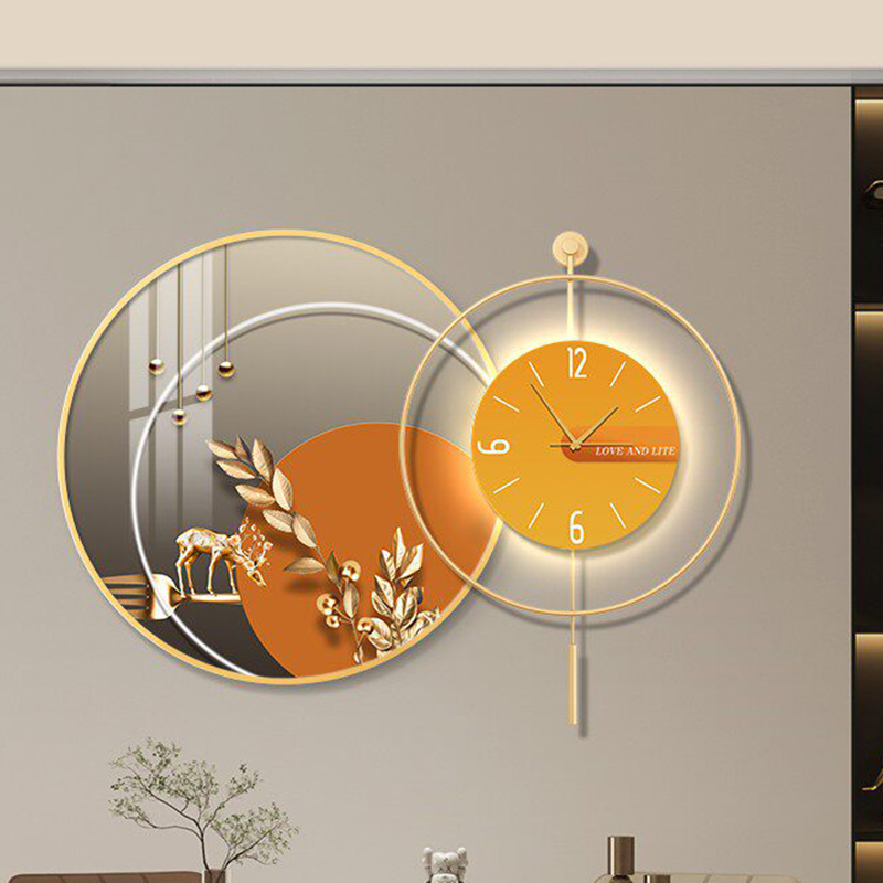 Led Art Mural Wall Watch Luxur – Interior Design Vintage Modern recenzja i cena