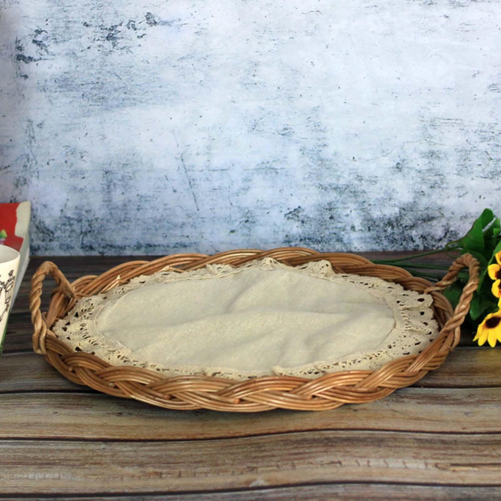 Food Dome Lid and Serving Tray – Rattan Tray Handle recenzja i cena