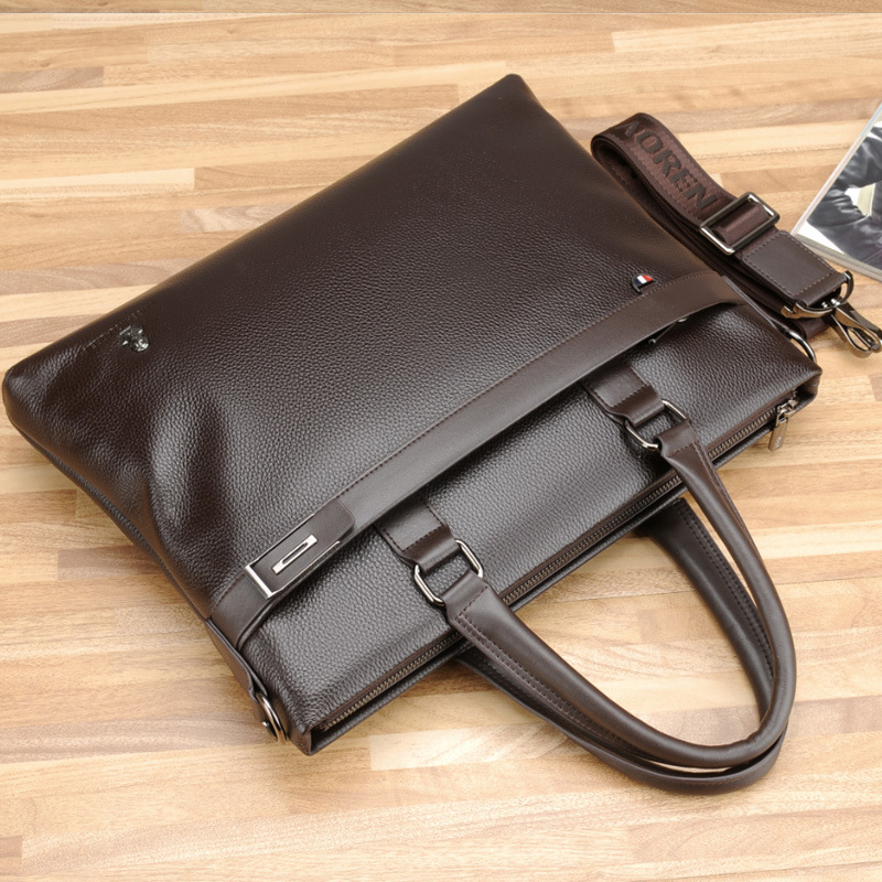 Men's Bag Leather Men Briefcas – Interior Design Portfolio recenzja i cena