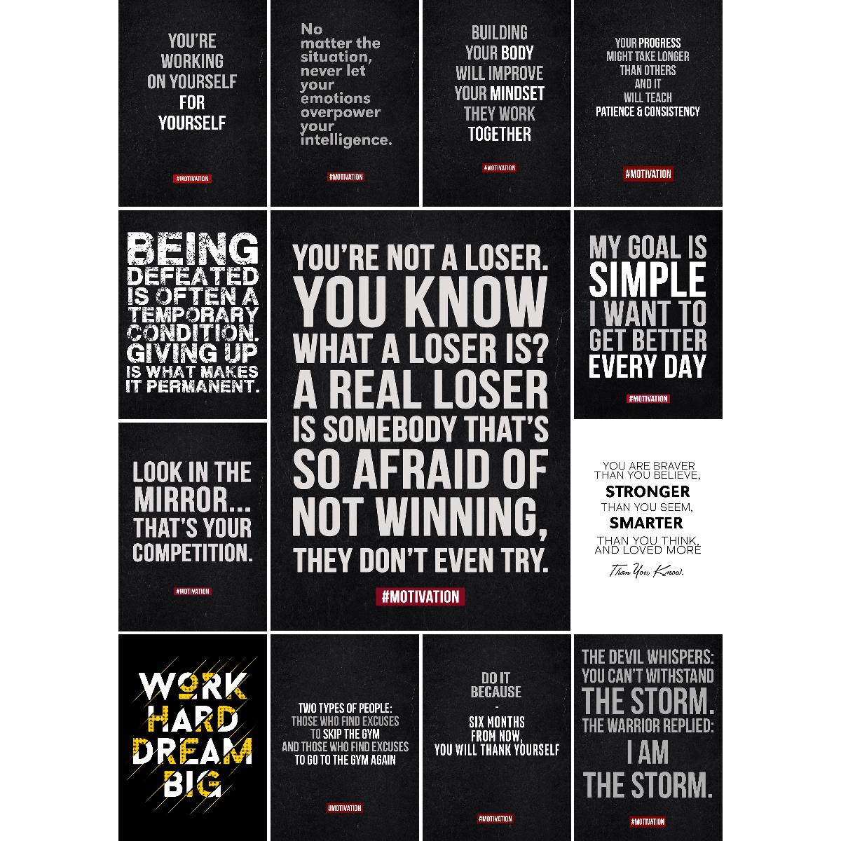 Inspirational Text Art Collect – Interior Design Quotes recenzja i cena