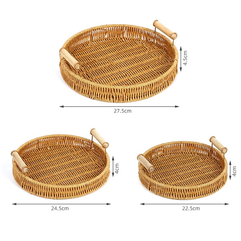 1Pcs Breakfast Bread Food Hand – Rattan Tray Handle recenzja i cena