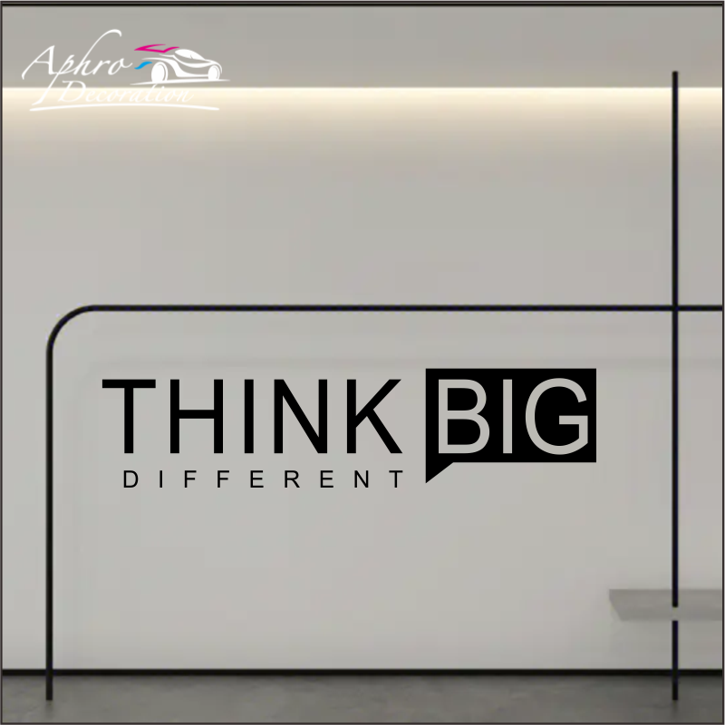 Thank Big Different Office Wal – Interior Design Quotes recenzja i cena