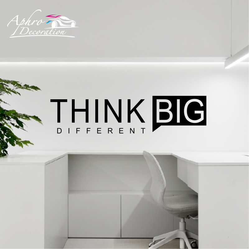 Thank Big Different Office Wal – Interior Design Quotes recenzja i cena