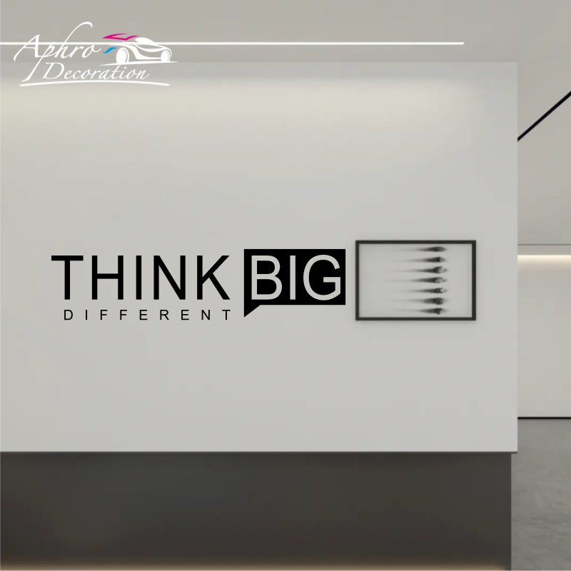 Thank Big Different Office Wal – Interior Design Quotes recenzja i cena