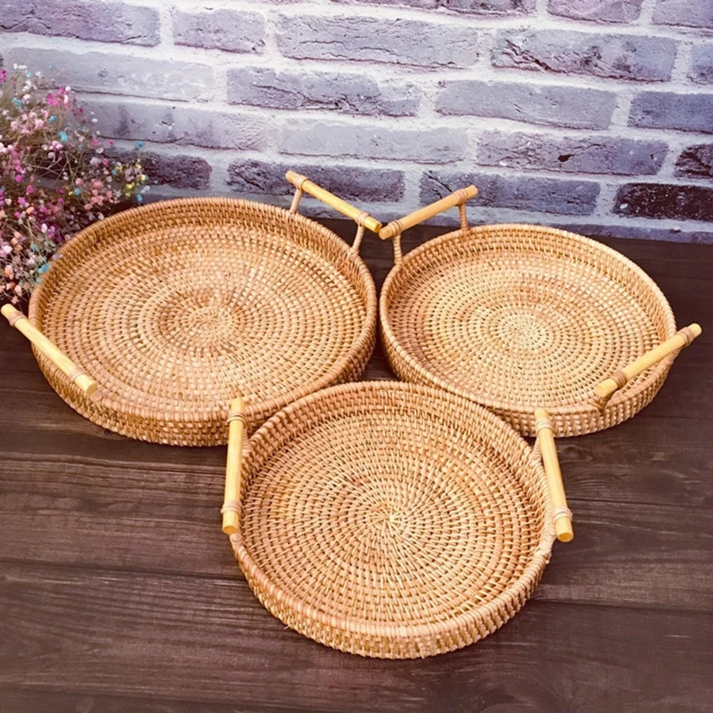 Rattan Strap Handle Storage Ba – Rattan Tray Handle recenzja i cena