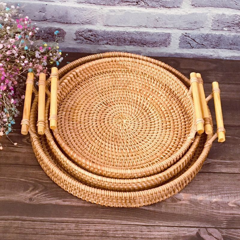 Rattan Strap Handle Storage Ba – Rattan Tray Handle recenzja i cena