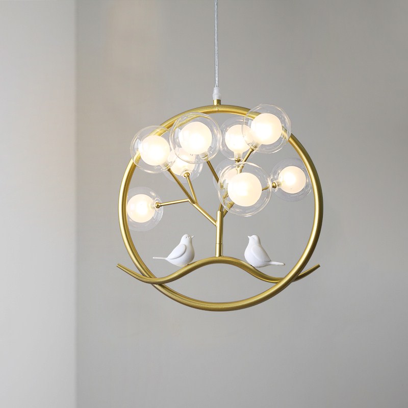 Nordic ball chandelier gold De – Interior Design Kitchen Modern recenzja i cena