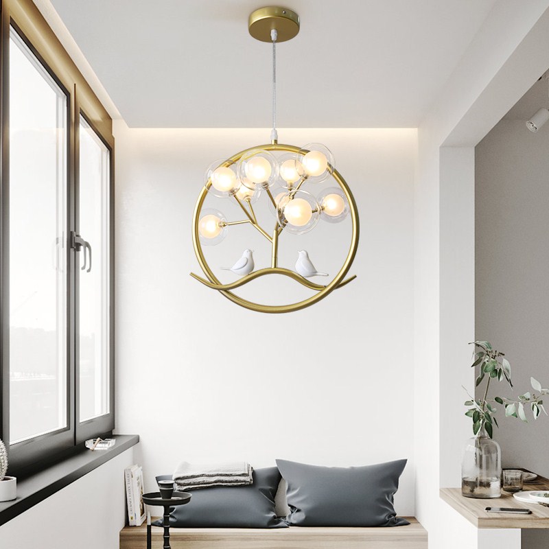 Nordic ball chandelier gold De – Interior Design Kitchen Modern recenzja i cena