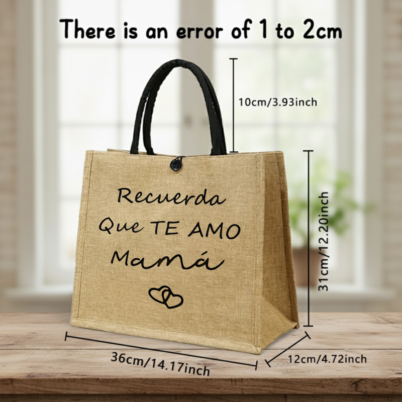 Remember I Love You Mom Tote B – Interior Design Quotes recenzja i cena