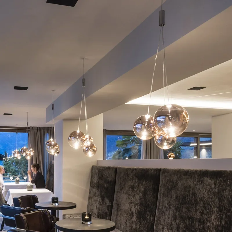 SANDYHA Elegant Glass Ball LED – Interior Design Kitchen Modern recenzja i cena