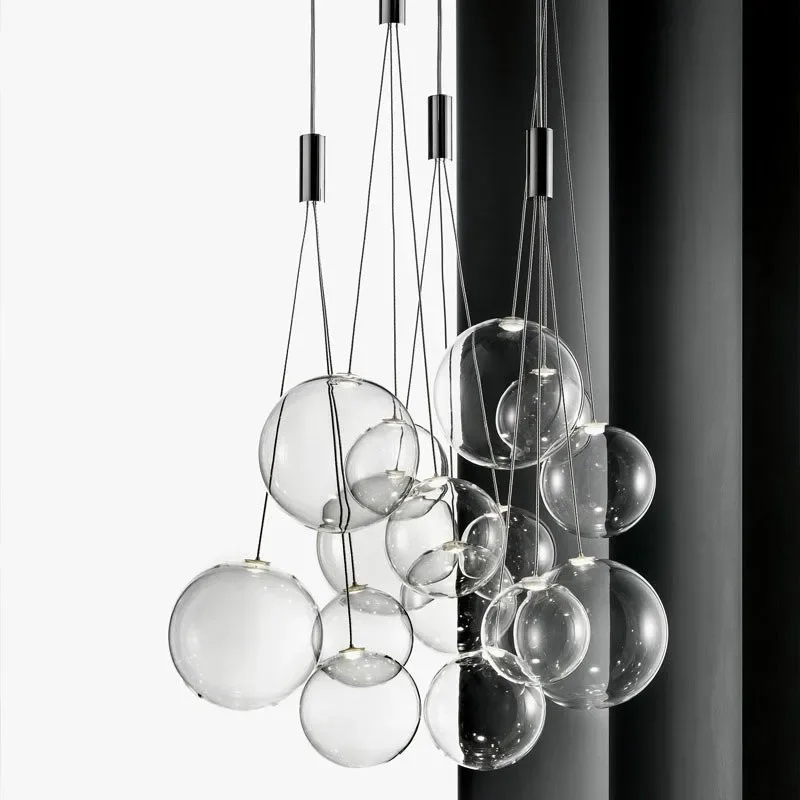 SANDYHA Elegant Glass Ball LED – Interior Design Kitchen Modern recenzja i cena