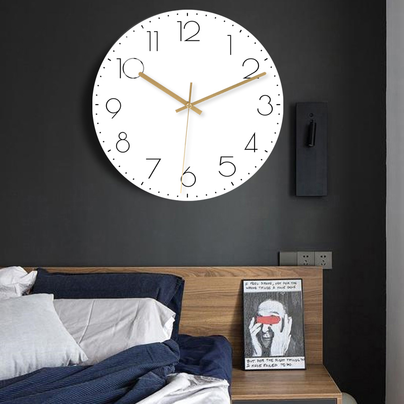 Creative Minimalist Wall Clock – Interior Design Vintage Modern recenzja i cena