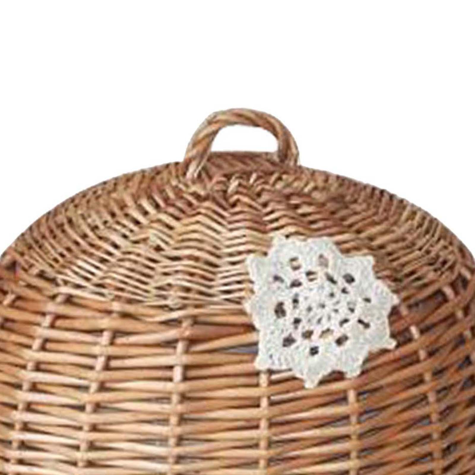 Food Dome Lid and Serving Tray – Rattan Tray Handle recenzja i cena