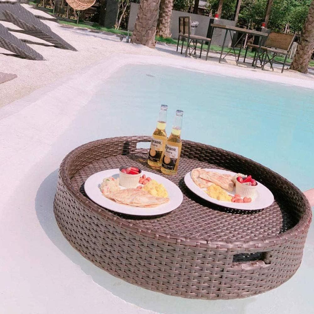 Round Rattan Woven Serving Tra – Rattan Tray Handle recenzja i cena