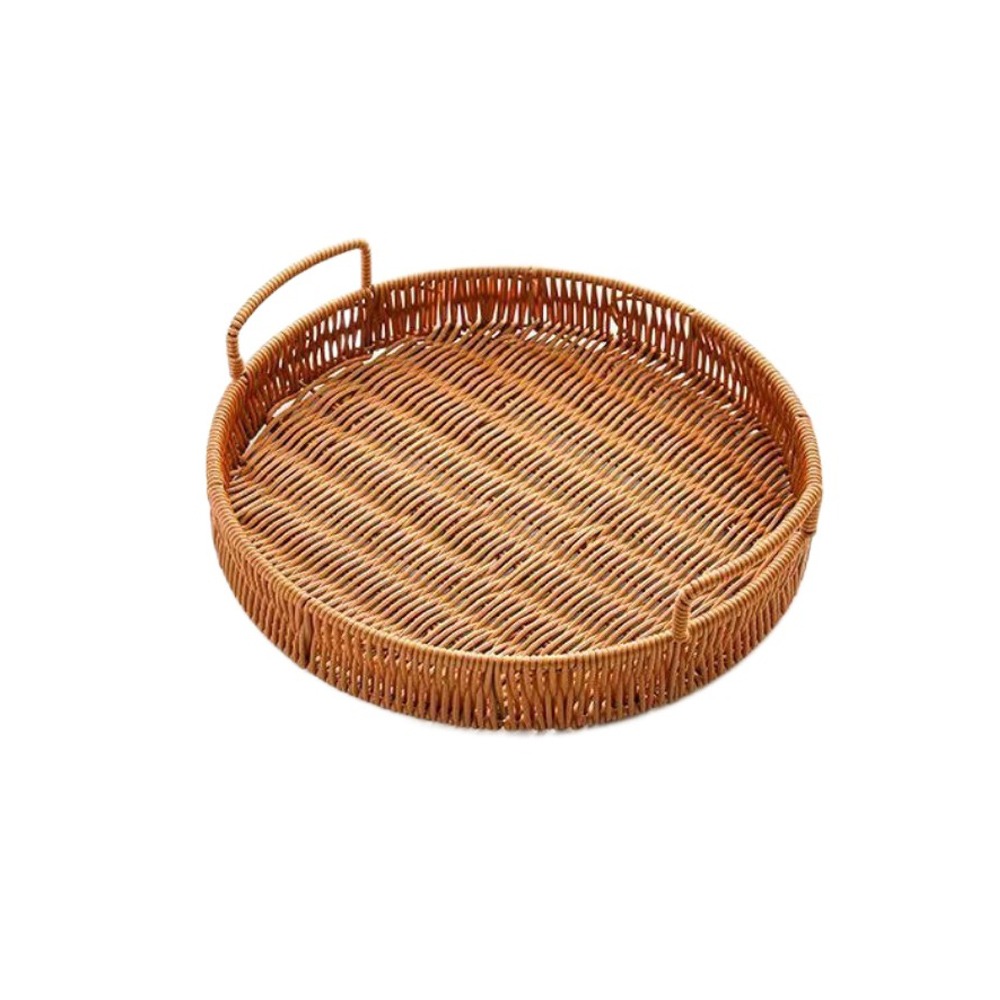 Large Capacity Imitation Ratta – Rattan Tray Handle recenzja i cena